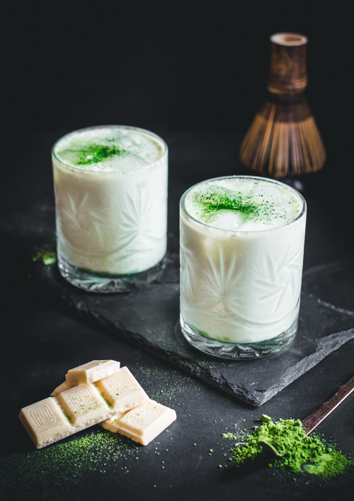 M matcha jeges fehércsokis matcha latte