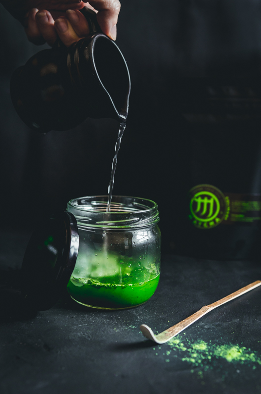 M matcha shot készítés