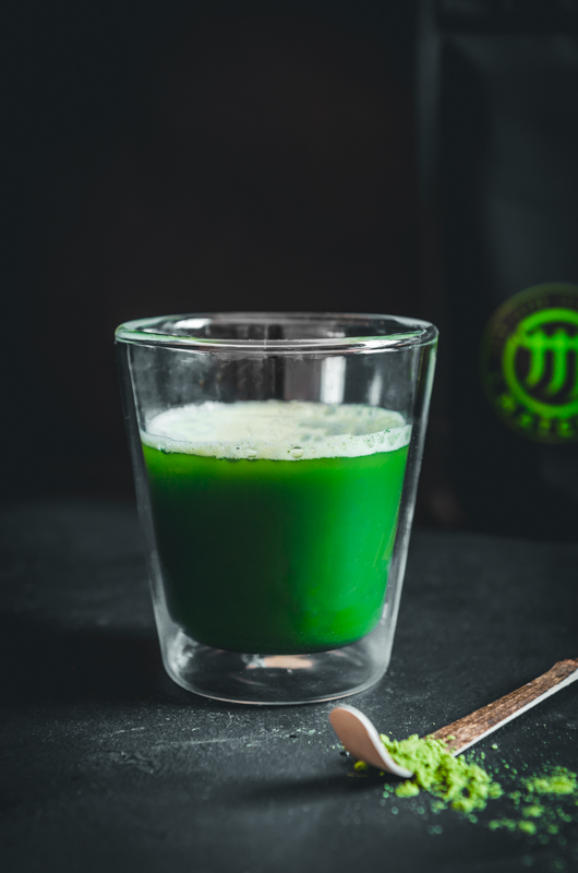 M matcha shot kész