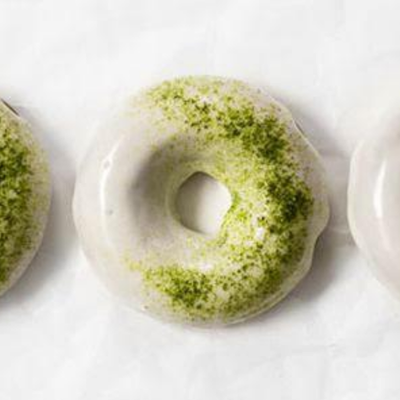 Fehércsokis matcha fánk - egészséges, diétás, isteni finom recept