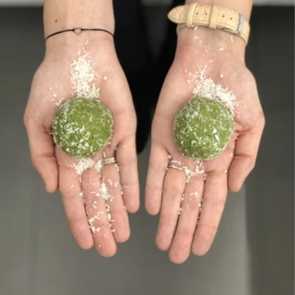 MATCHA ENERGIAGOLYÓ RECEPT EGESZSEGES NASI