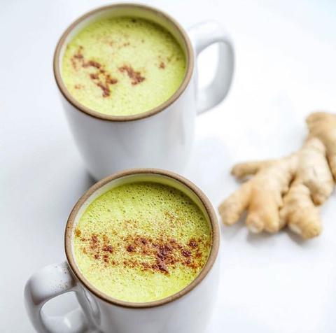 Gyömbéres matcha latte - a legjobb immunerősítő ital
